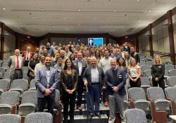 February 15, 2024: Senator Fontana attended the annual Allegheny County Pharmacists Association business meeting on February 15 and participated in a Q&A session with pharmacists and pharmacy students from Duquesne and Pitt. The annual meeting was held at Duquesne University’s Bayer Learning Center.