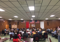 Abril 20, 2017: Senator Fontana, Representative Dan Deasy and Representative Anita Kulik hosted a Town Hall meeting at the McKees Rocks VFW to discuss the heroin and opioid abuse crisis.