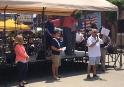 Junio 10, 2017: Senator Fontana participated in a ceremony in Sharpsburg on Sábado, honoring the Borough’s 175th birthday. 