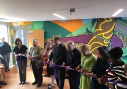 Abril 2017: Last week I attended and spoke at the grand opening of the Midwife Center for Birth and Women’s Health expansion project at their location in the Strip District.