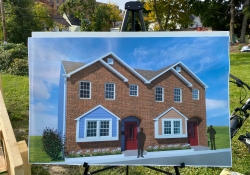 October 12, 2022: Senator Fontana participated in a press conference hosted by Habitat for Humanity of Greater Pittsburgh on October 12 in Larimer to announce the building of four new townhomes.
