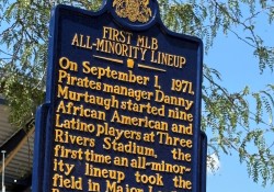 September 2, 2025: Senator Fontana participated in a ceremony on Sept. 2 at the site of the former Three Rivers Stadium, hosted by the Heinz History Center, Pittsburgh Pirates, and Pennsylvania Historical and Museum Commission, where a state historical marker was unveiled. The new marker honors the first All-Minority Lineup in Major League Baseball history that the Pirates fielded on Sept. 1, 1971.