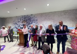 April 12, 2024: Senator Fontana attended a ribbon cutting ceremony at Bethlehem Haven in the City’s Uptown neighborhood on Friday. Bethlehem Haven recently completed extensive renovations at their Uptown location where they offer a trauma-informed, therapeutic supportive and services program to women and gender non-conforming people who, due to complex physical and behavioral health challenges, have experienced long-term housing instability.
