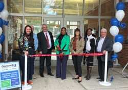 October 14, 2025: Senator Fontana spoke at the ribbon cutting for the new Goodwill McKees Rocks Opportunity Center on October 14. This exciting new partnership between the Allegheny County Housing Authority and Goodwill of Southwestern Pennsylvania is designed to strengthen workforce development in the McKees Rocks community, with a focus on GED preparation, résumé building, interviewing techniques, computer programming, and other career readiness skills.