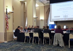 Octubre 26, 2017: Senator Fontana participated in a Joint Senate &amp; House Democratic Policy Committee hearing on voting technology at Point Park University.