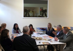 5 de octubre de 2018: El senador Fontana asistió a una ceremonia de corte de cinta en el Centro de Aprendizaje Temprano Red Balloon