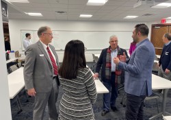 February 15, 2024: Senator Fontana attended the annual Allegheny County Pharmacists Association business meeting on February 15 and participated in a Q&A session with pharmacists and pharmacy students from Duquesne and Pitt. The annual meeting was held at Duquesne University’s Bayer Learning Center.