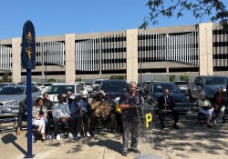 Septiembre 2, 2025: Senator Fontana participated in a ceremony on Sept. 2 at the site of the former Three Rivers Stadium, hosted by the Heinz History Center, Pittsburgh Pirates, and Pennsylvania Historical and Museum Commission, where a state historical marker was unveiled. The new marker honors the first All-Minority Lineup in Major League Baseball history that the Pirates fielded on Sept. 1, 1971.